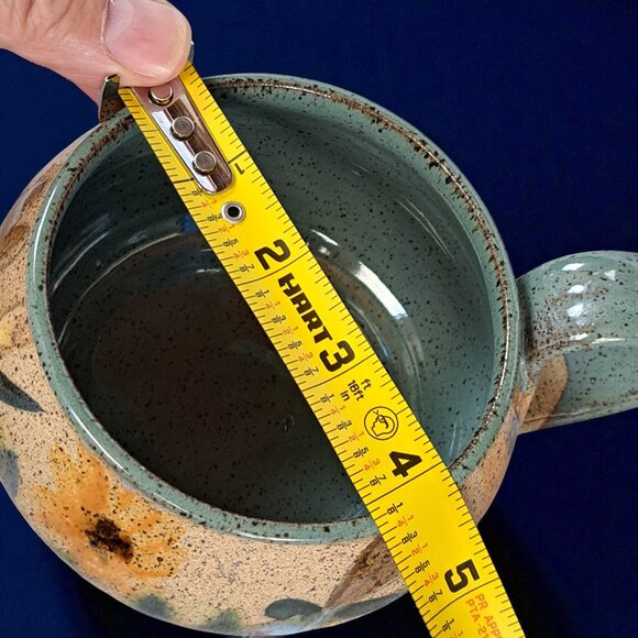 Set of Two Dragonfly Pottery Soup Bowl Mug Dragon Fly - Picture 3 of 9